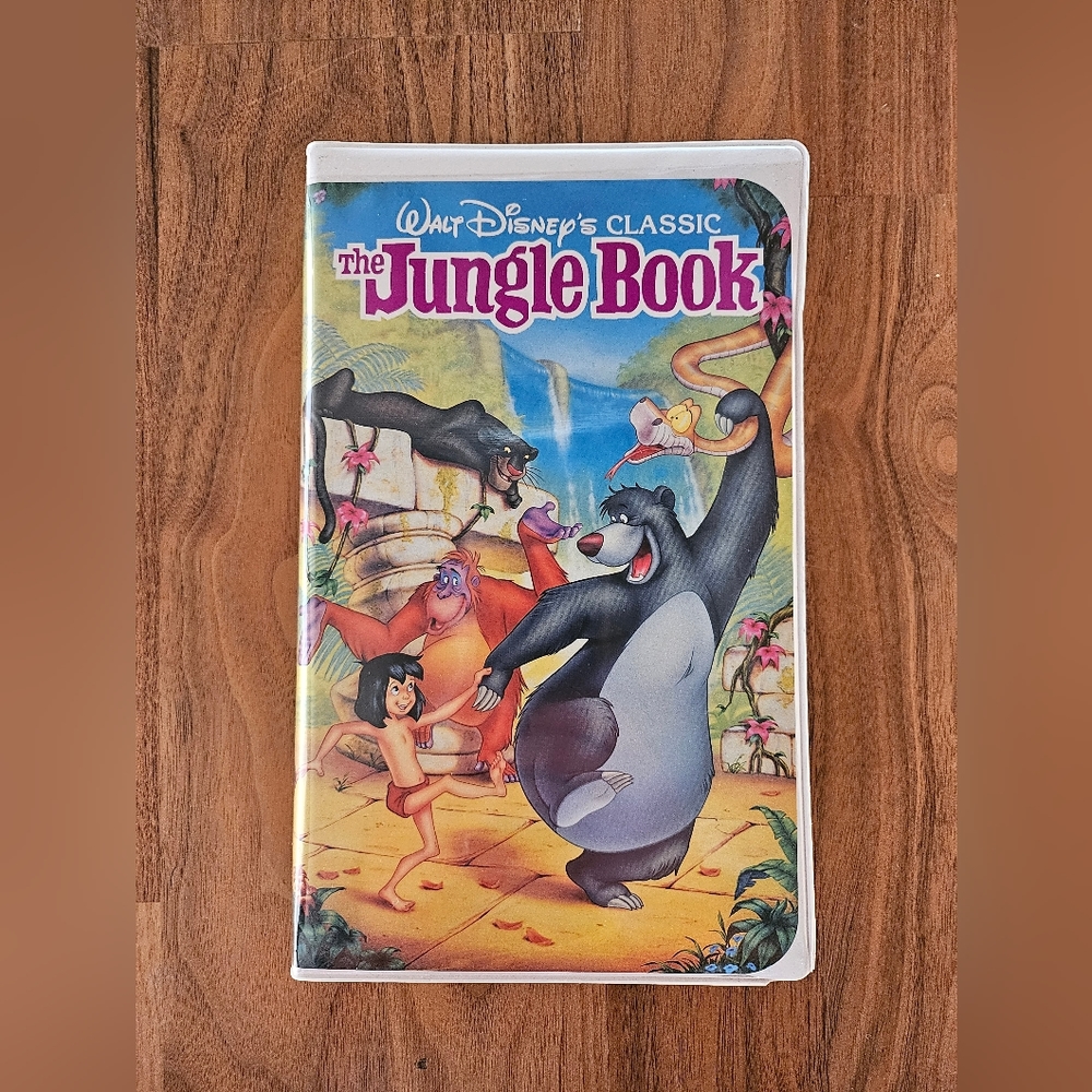 RARE/MINT CONDITON - Disney's "The Jungle Book" Black Diamond Classics VHS 1122